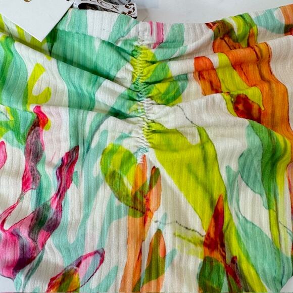 Becca Coral Reef Small Low Rise Bikini Swim Bottom NEW - Picture 8 of 11